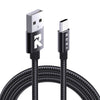 Braided USB-C to USB-A Cable